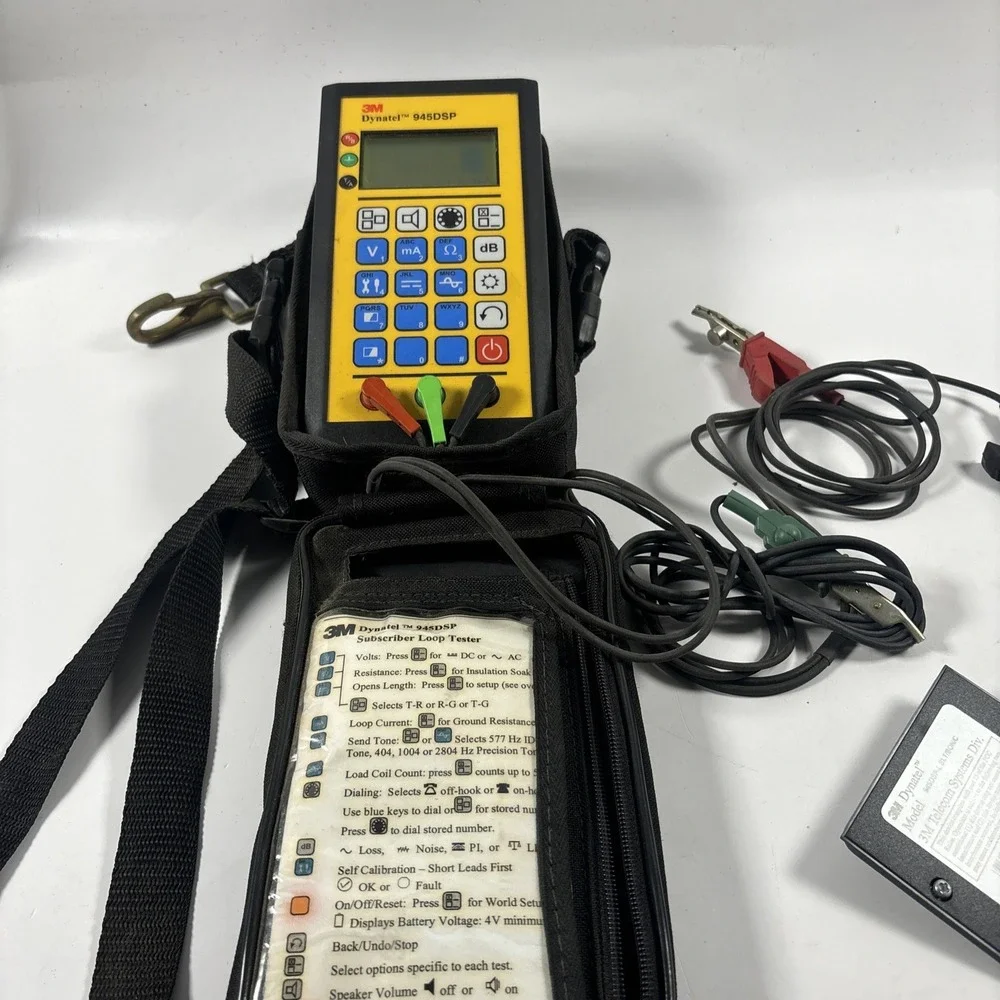 3M Dynatel 965DSP w/Leads & Case